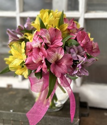 ALSTROEMERIA BOWL  from Eagle Grove Greenhouse in O'Neill, NE