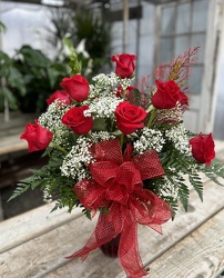 One Dozen Red Roses - Standard from Eagle Grove Greenhouse in O'Neill, NE